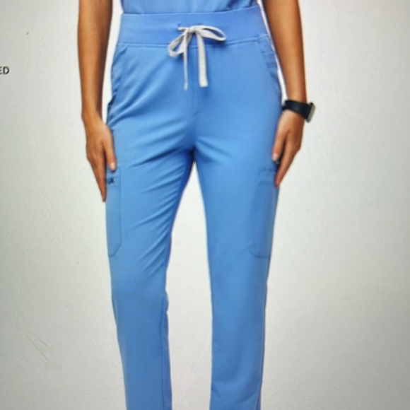 Figs Ceil Blue Scrub Set XSTall - Picture 2 of 7